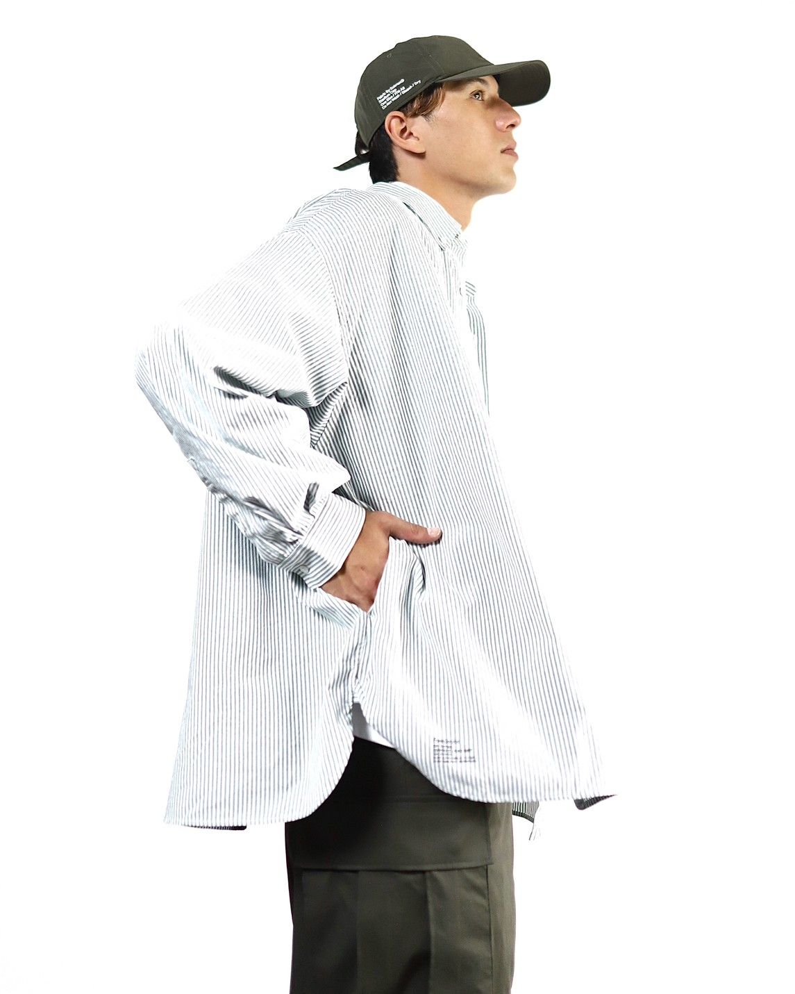 FreshService フレッシュサービスDRY OXFORD CORPORATE L/S B.D.SHIRT