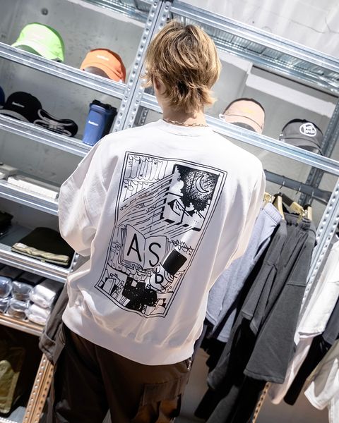 Freshservice AS×FS LIGHT OZ CREW NECK SWEAT "COMIC" スタイル8月31日新作発売！