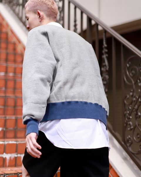 A.PRESSE アプレッセ 23AW Vintage Sweatshirtスタイル