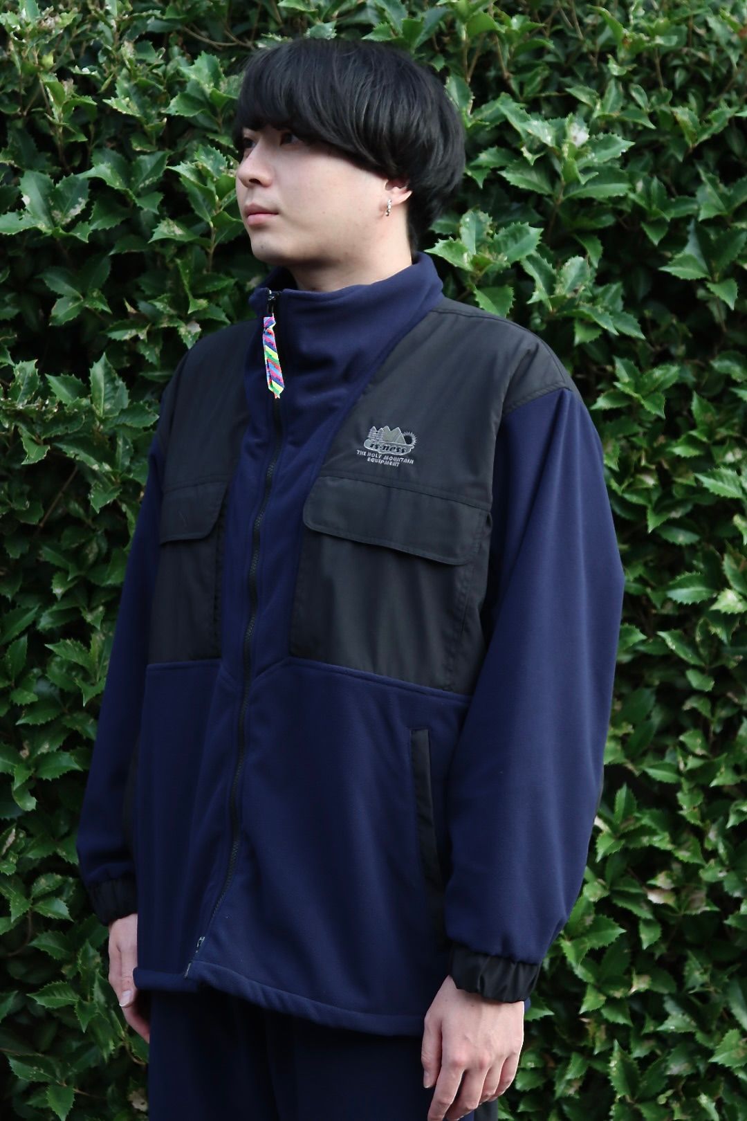 イズネス22AW THM FLEECE JACKET (1004AWCS01)NAVY