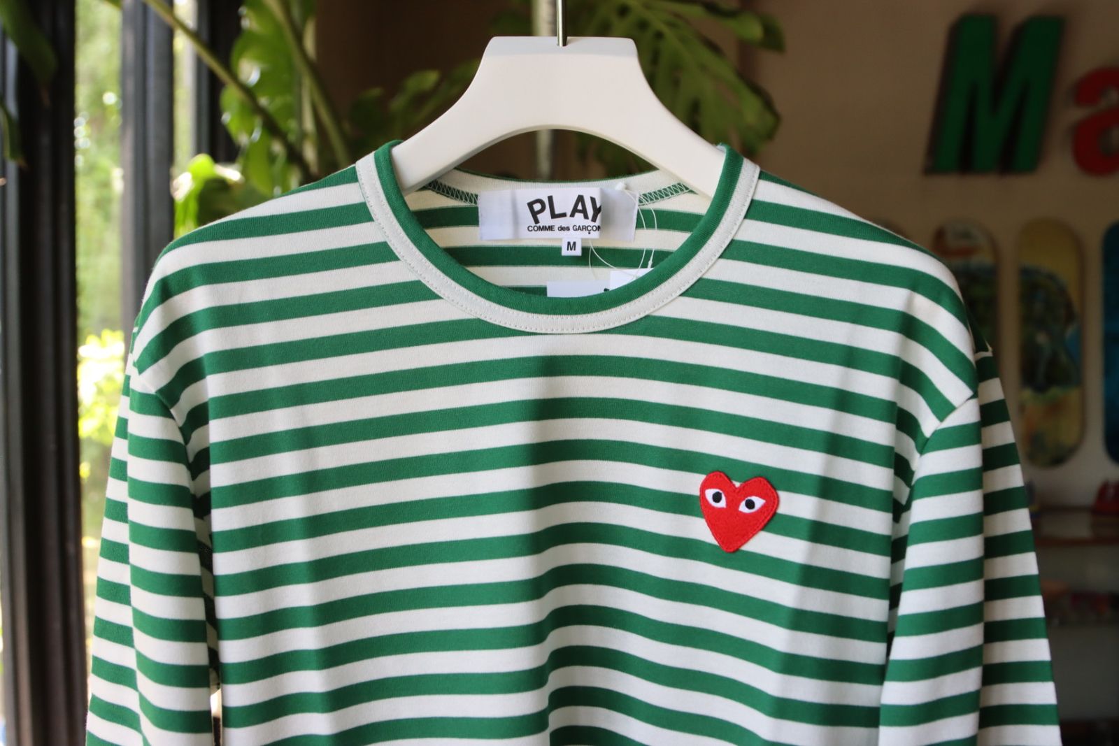 PLAY COMME des GARCONS - プレイコムデギャルソン ボーダーTシャツ 