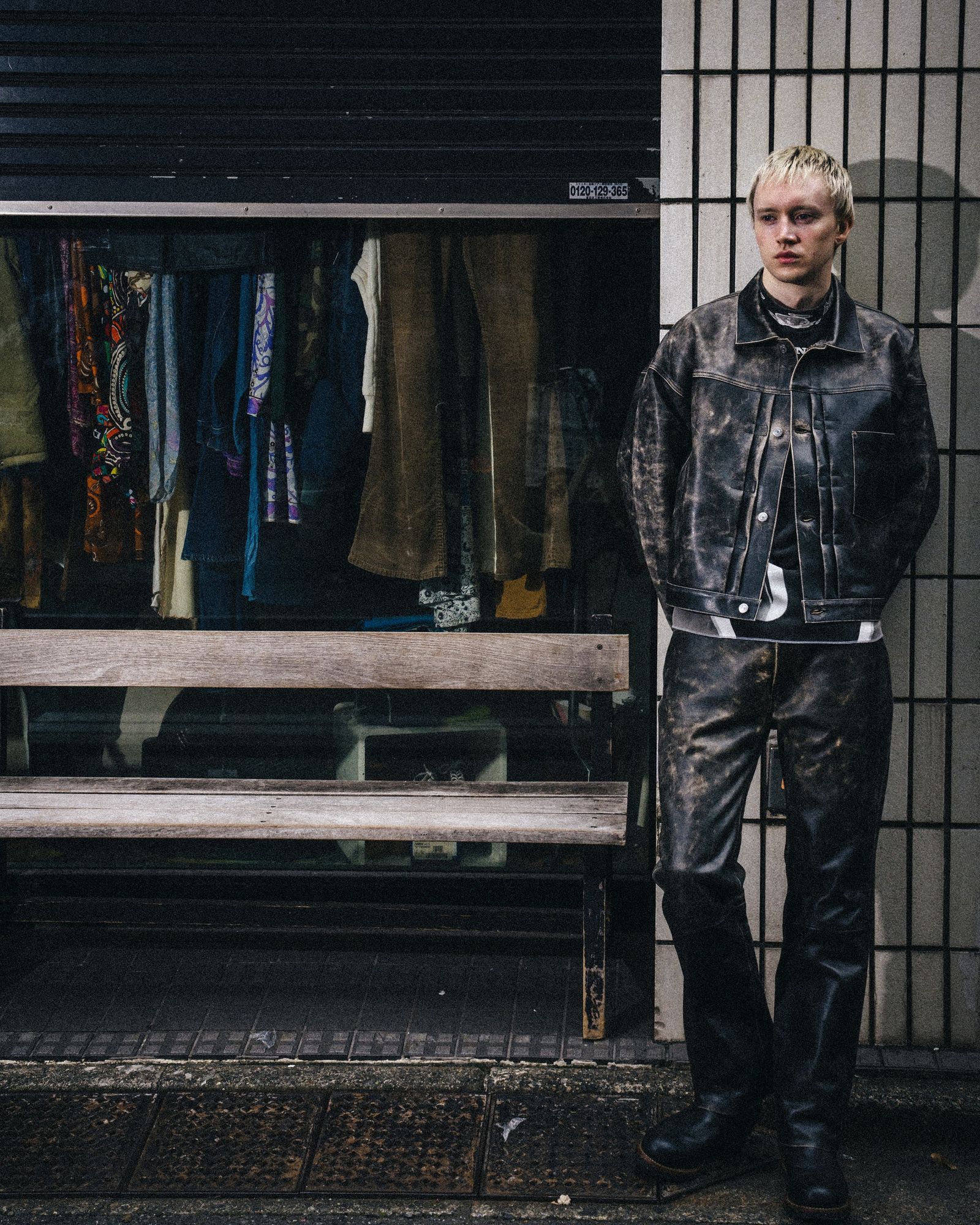 セントマイケル 26SS BBJ_LEATHER JACKET(SM-MK8-0000-C47)BLACK☆5月16日(土)発売！