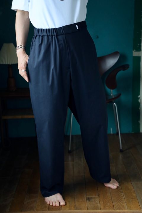 Graphpaper Solotex Twill Chef Pants(NAVY)スタイル