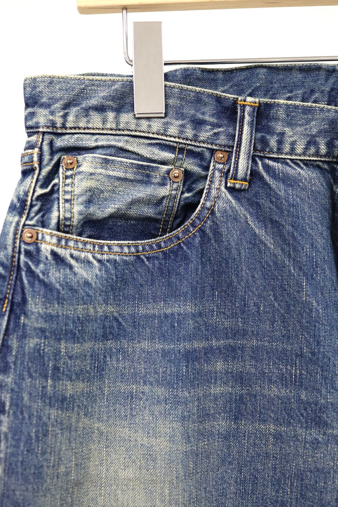 アプレッセ 2026 STYLE2 Washed Denim Wide Pants(AP-4002) INDIGO☆6月6日(土)発売！