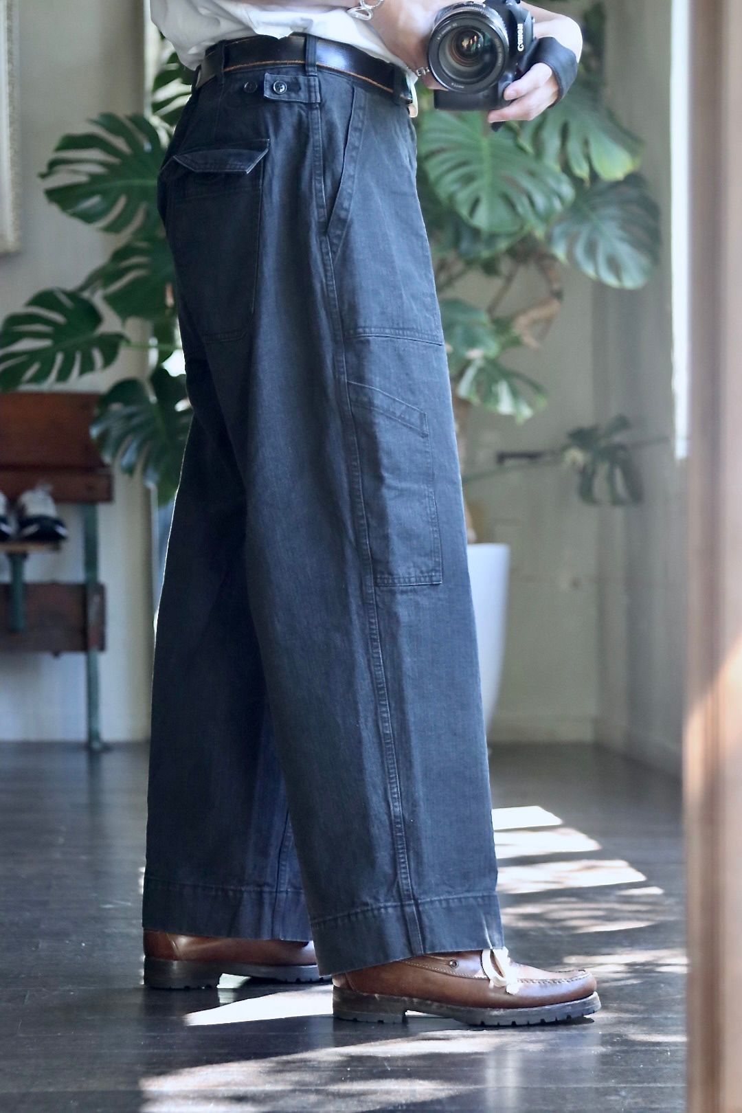 アプレッセ22FW USAF Hemmed Bottoms