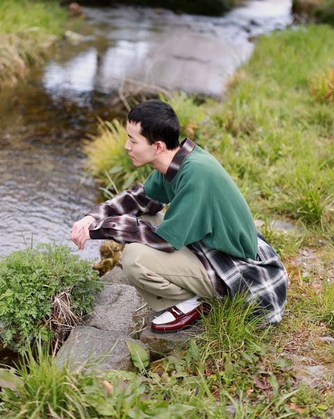 A.PRESSE アプレッセ23SS Vintage Sweatshirtスタイル