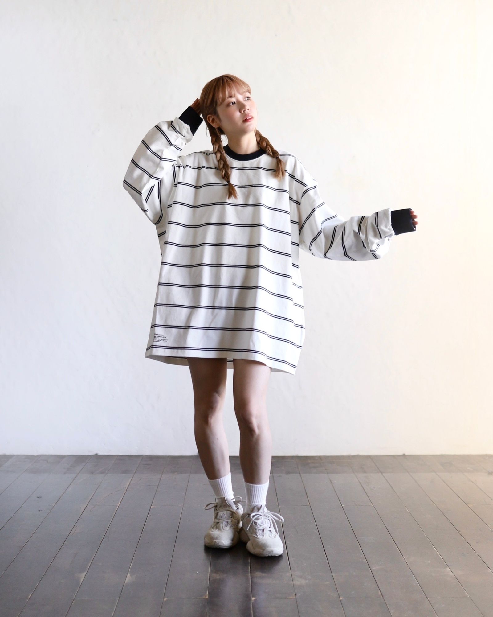 FreshService 新作MULTI BORDER L/S TEE style.2024.2.17 | 4236