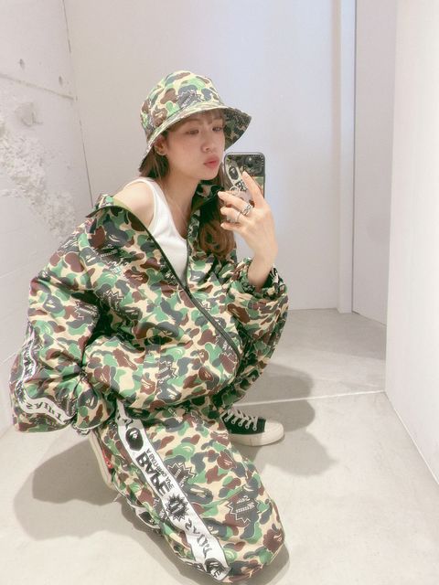 セントマイケル 新作BAPE JACKET&BAPE PANTS style.2024.4.27