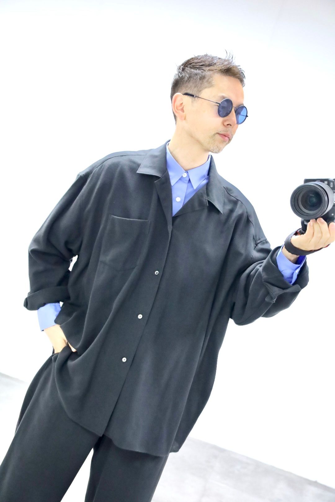 Graphpaper 26SS Viscose Viyella L/S Sleeping Shirtスタイル2026.3.14.