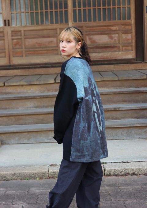 Yohji Yamamoto 22AW チビ衿インクジェット style.2022.9.27