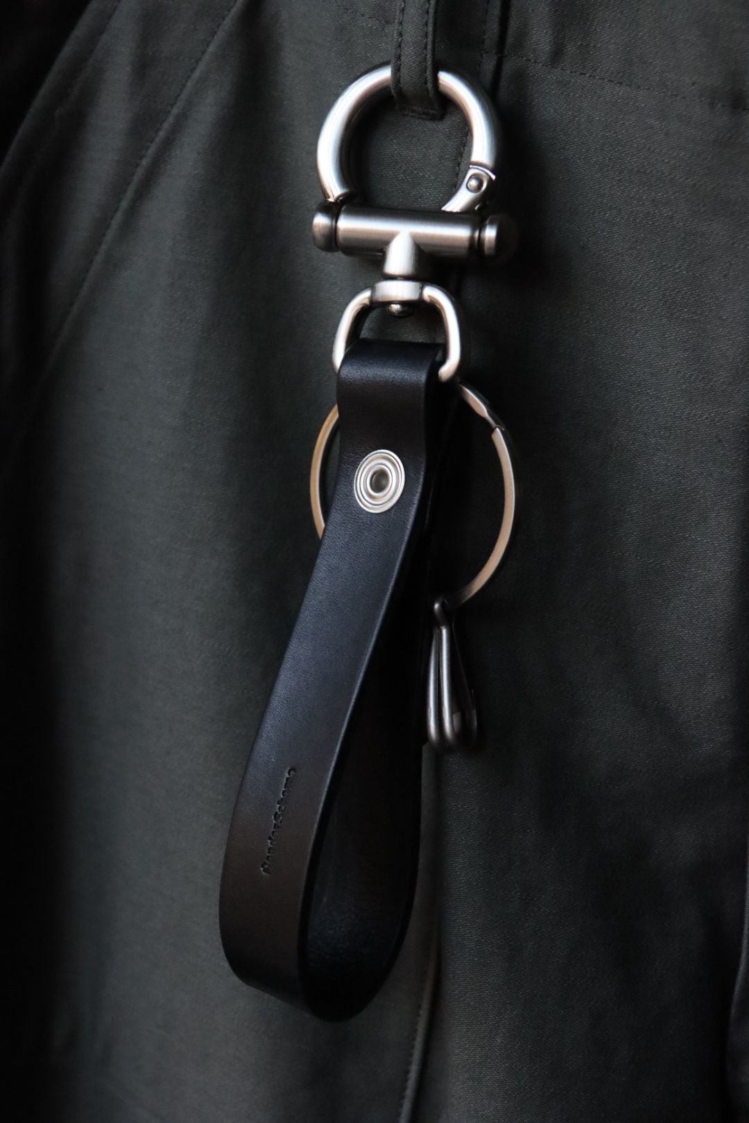 エンダースキーマ キーホルダー  key flock(qn-rc-kha)black☆12月6日(土)発売！