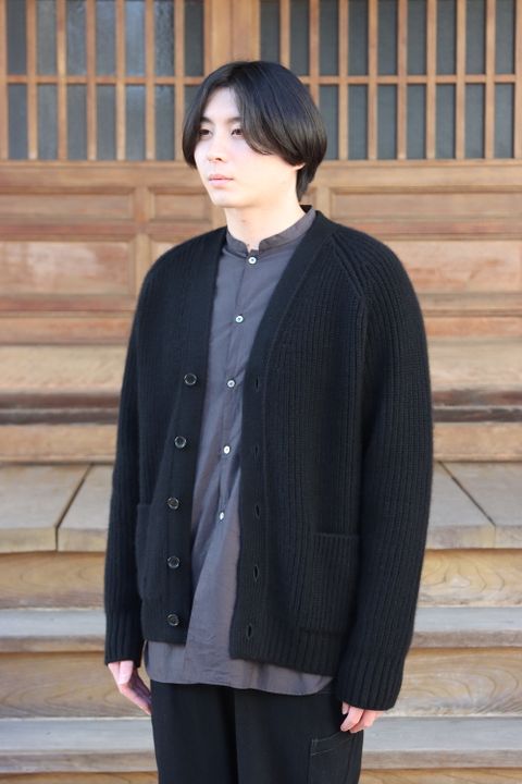 A.PRESSE  Fisherman Cardigan Sweater(21AAP-03-02M) style.2021.12.24