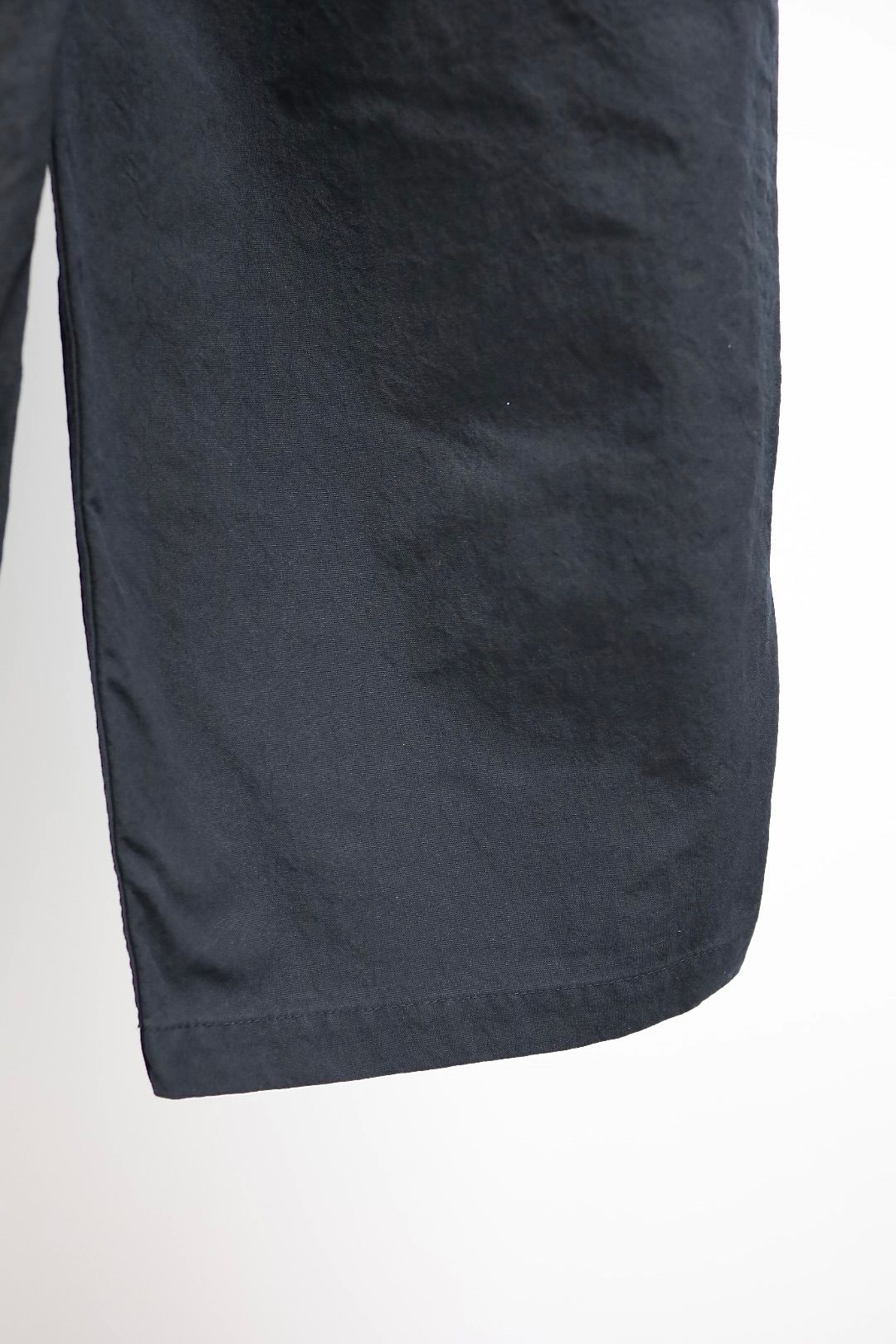 コムデギャルソンオム26SS ナイロンオックス製品染ワークパンツ(HQ-P003-051)BLACK☆2月6日(金)発売！