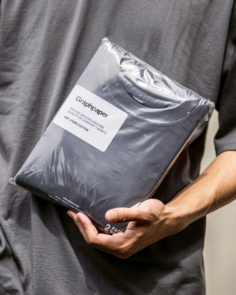 Graphpaper 2-PACK CREW NECK TEE(GRAY) 5月17日(土)新作発売！