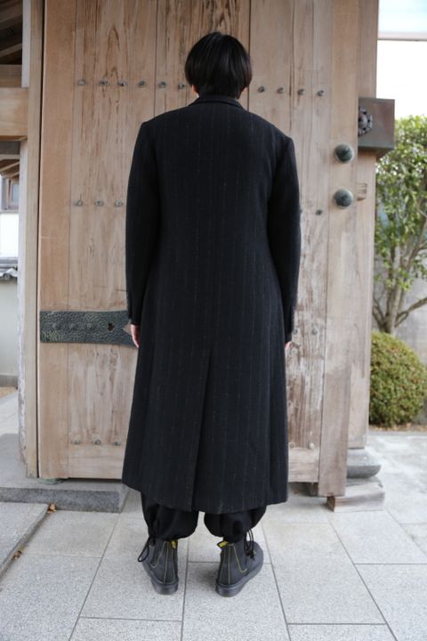 yohji yamamoto 21ss 新作「食べて...いい?」マチ付長袖PT style.2020.12.11.