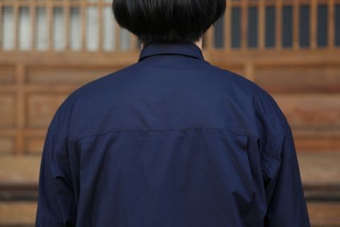 Gpaphpaper Broad L/S Oversized Regular Collar Shirt(GM212-50110B) style.2021.5.23.
