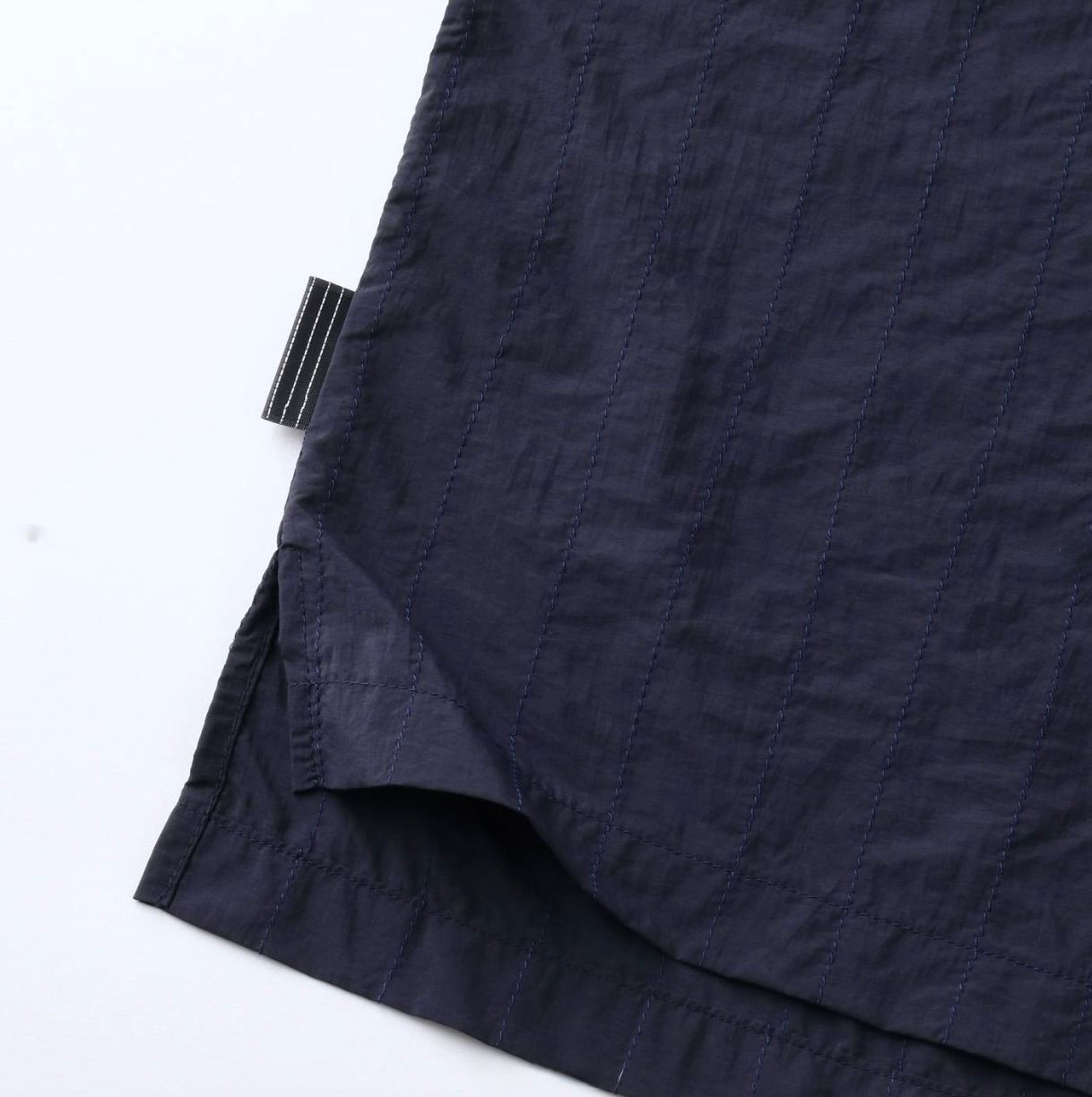 S.F.C 25SS エスエフシー STITCHED NYLON SS TEE(SFCSS25S08)Navy