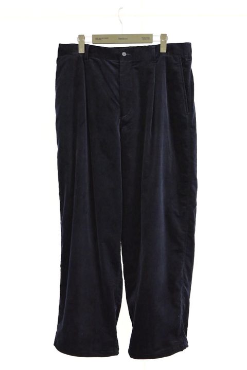 フレッシュサービス 26AW AIR CORDUROY WIDE TROUSERS(FSC263-40087)BLACK☆10月3日(土)発売！