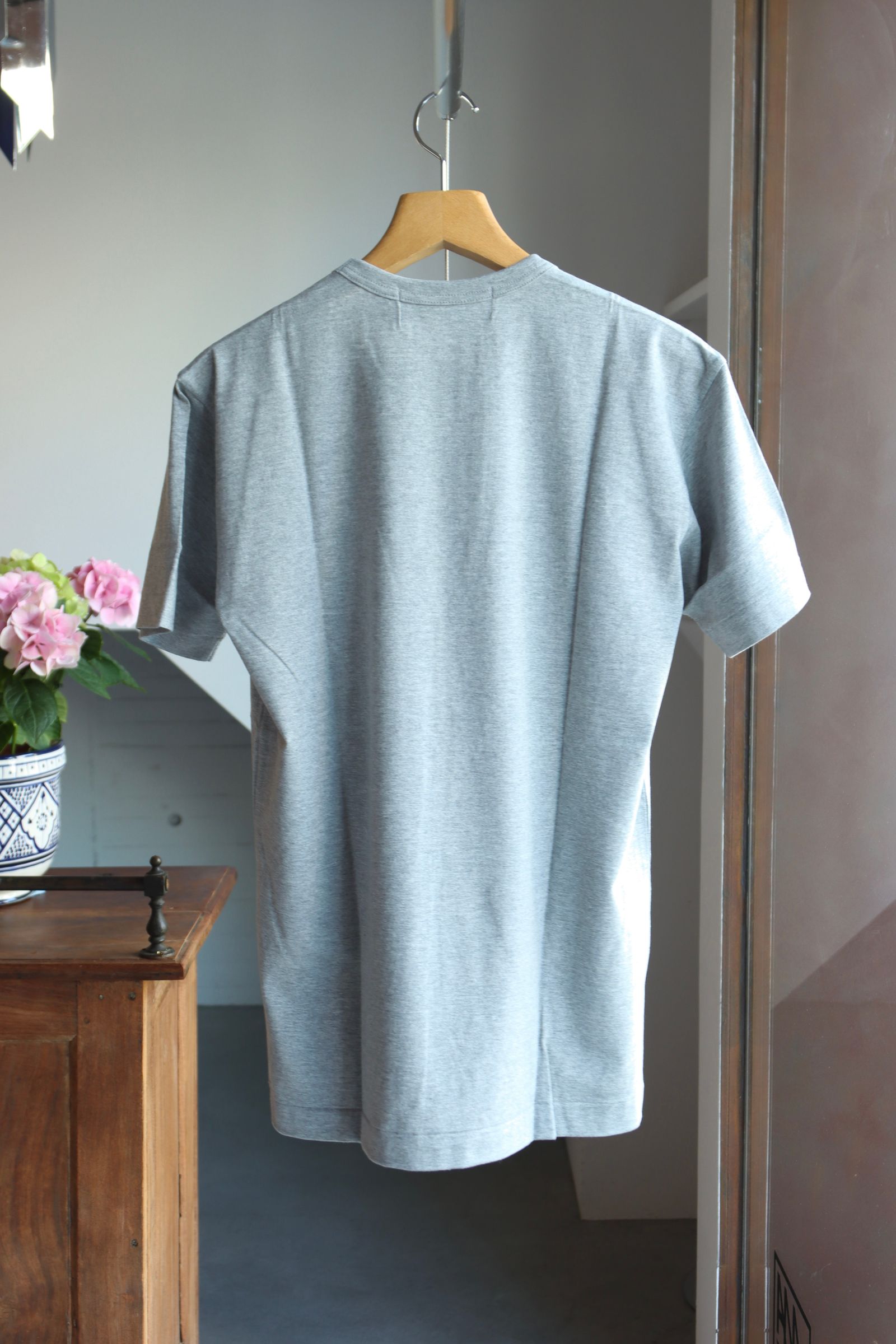 プレイコムデギャルソン ダブルハートTシャツ(AX-T226-051)GRAY
