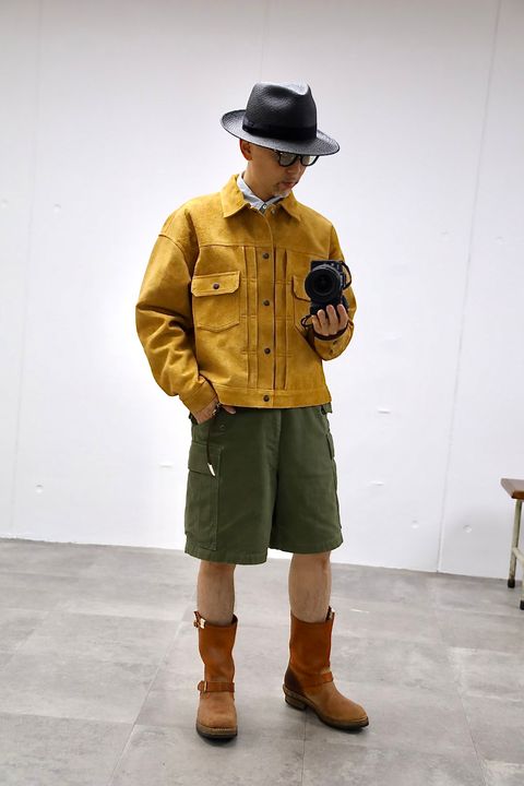 ©SAINT M×××××× セントマイケル 26SS BBJ_SUEDE SHIRTスタイル
