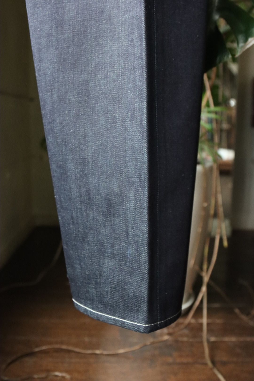 Graphpaper - グラフペーパー Selvage Denim Two Tuck Tapered Pants 