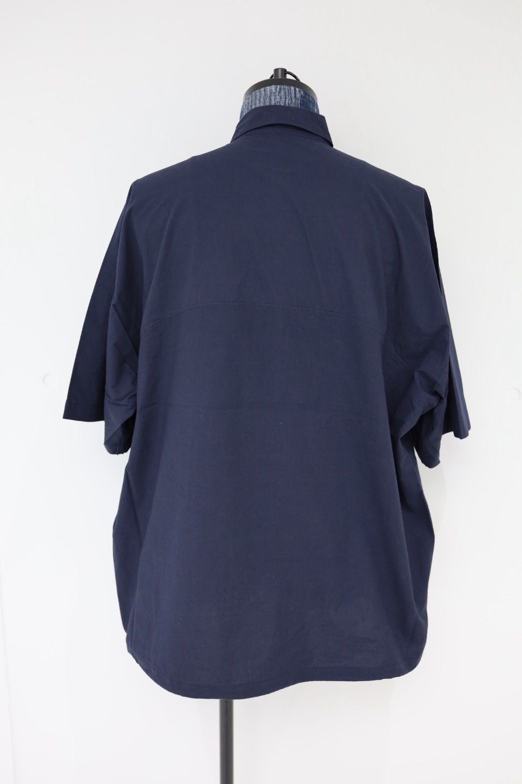 フレッシュサービス CRISP COTTON ANORAK S/S SHIRT(FSC261-50248)NAVY☆3月14日(土)発売！