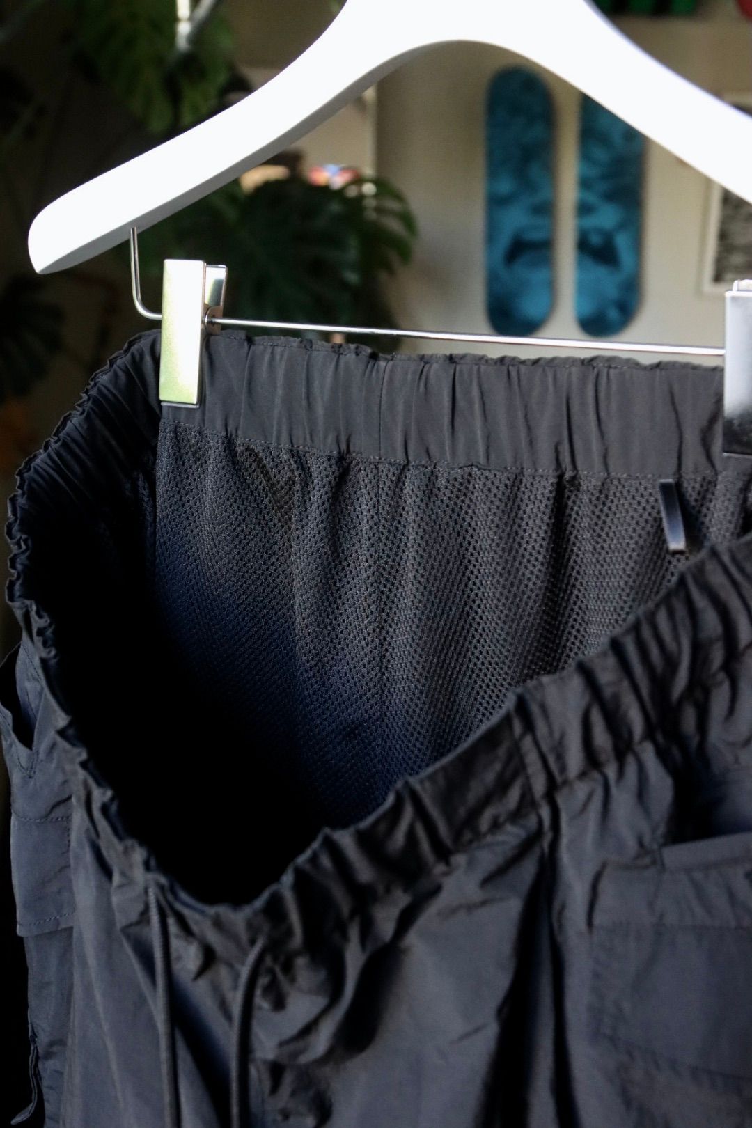 S.F.C エスエフシー23FW SUPER WIDE CARGO PANTS(SFCFW23P04)Black
