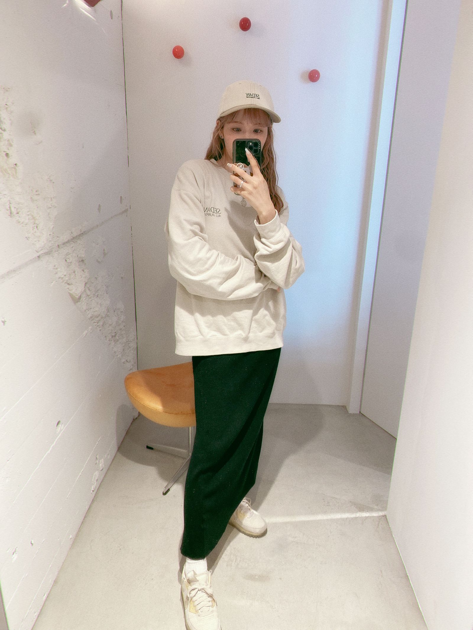 セダンオールパーパス SS24 OG Logo Sweatshirt(SD24S-CT02)Pale Stone