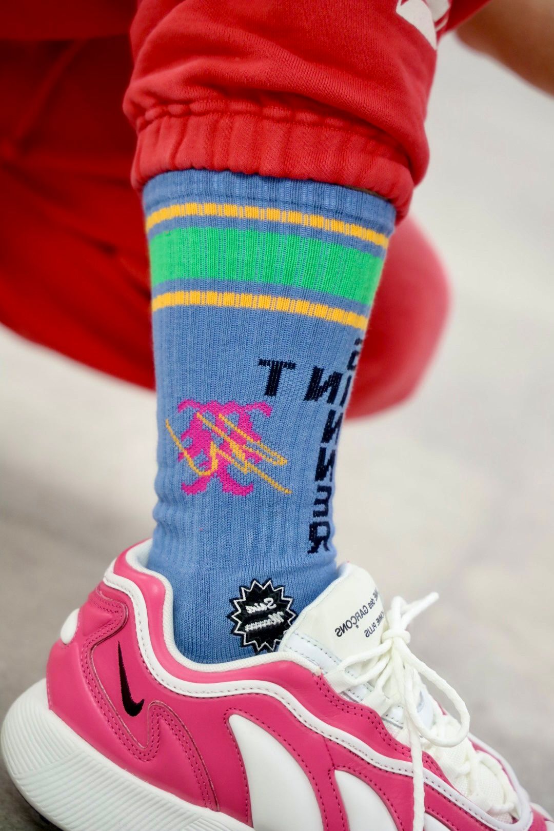 セントマイケル 26SS SW SOCKS/SAINT SW(SM-MK8-0000-C14)BLUE☆3月7日(土)発売！