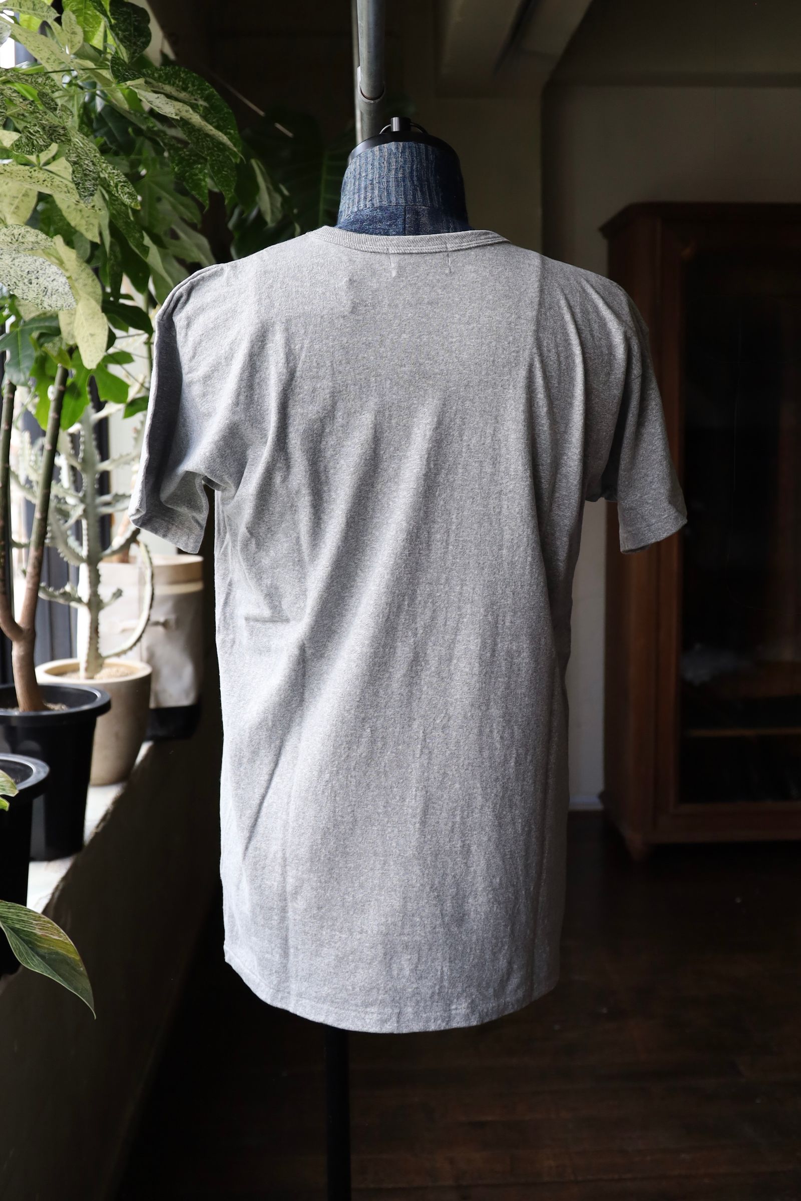 BOW WOW バウワウ WING PATCH 8812 TEE(BW251-WIP8T)GRAY