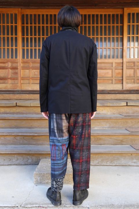 Yohji Yamamoto pour Homme 2020AW 新作 M-3BS 重ねST止レイヤードジャケット(HR-J10-802)style.2020.10.18.