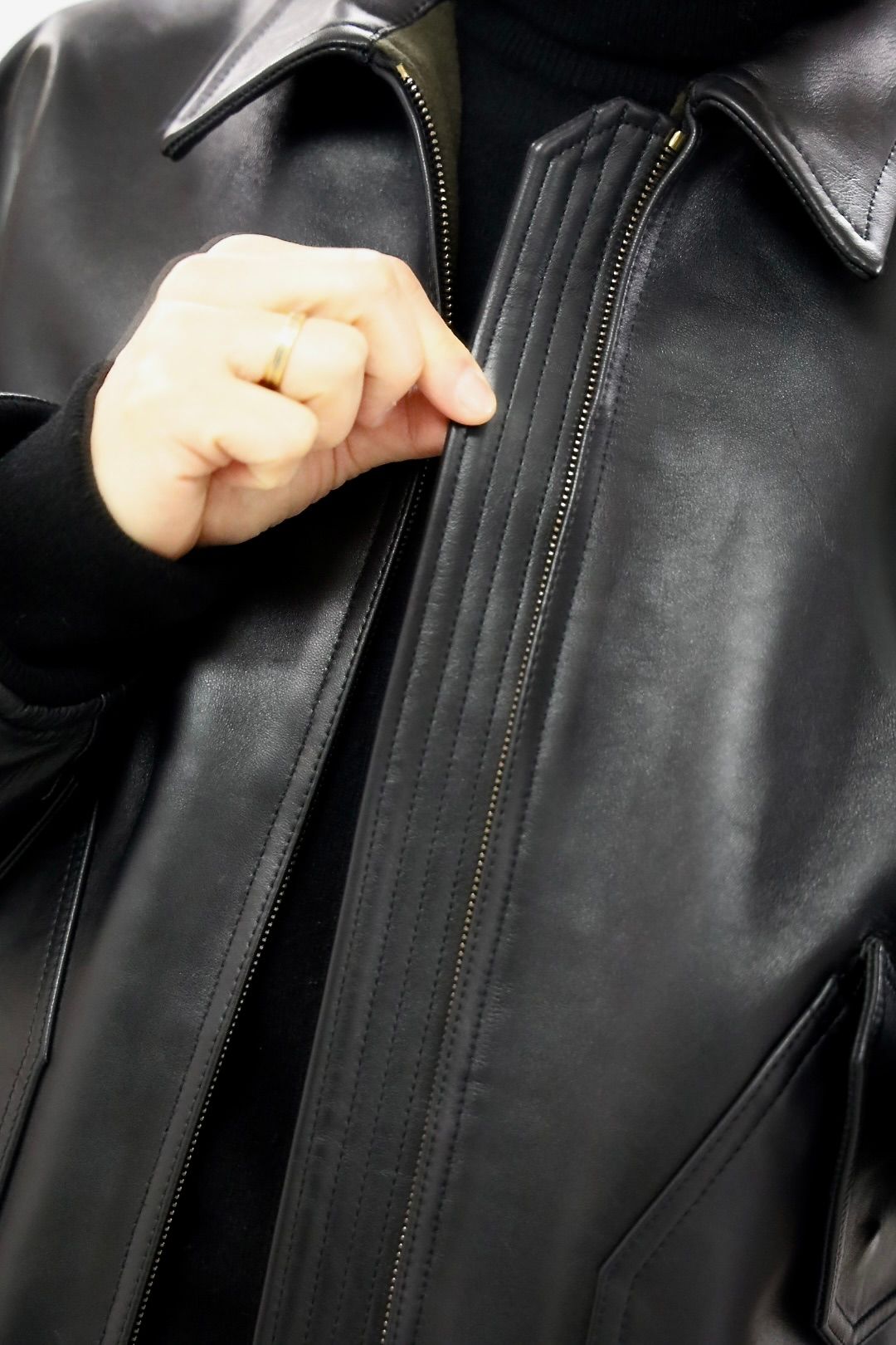 A.PRESSE 2026 STYLE1 Leather CWU-45 Flight Jacketスタイル