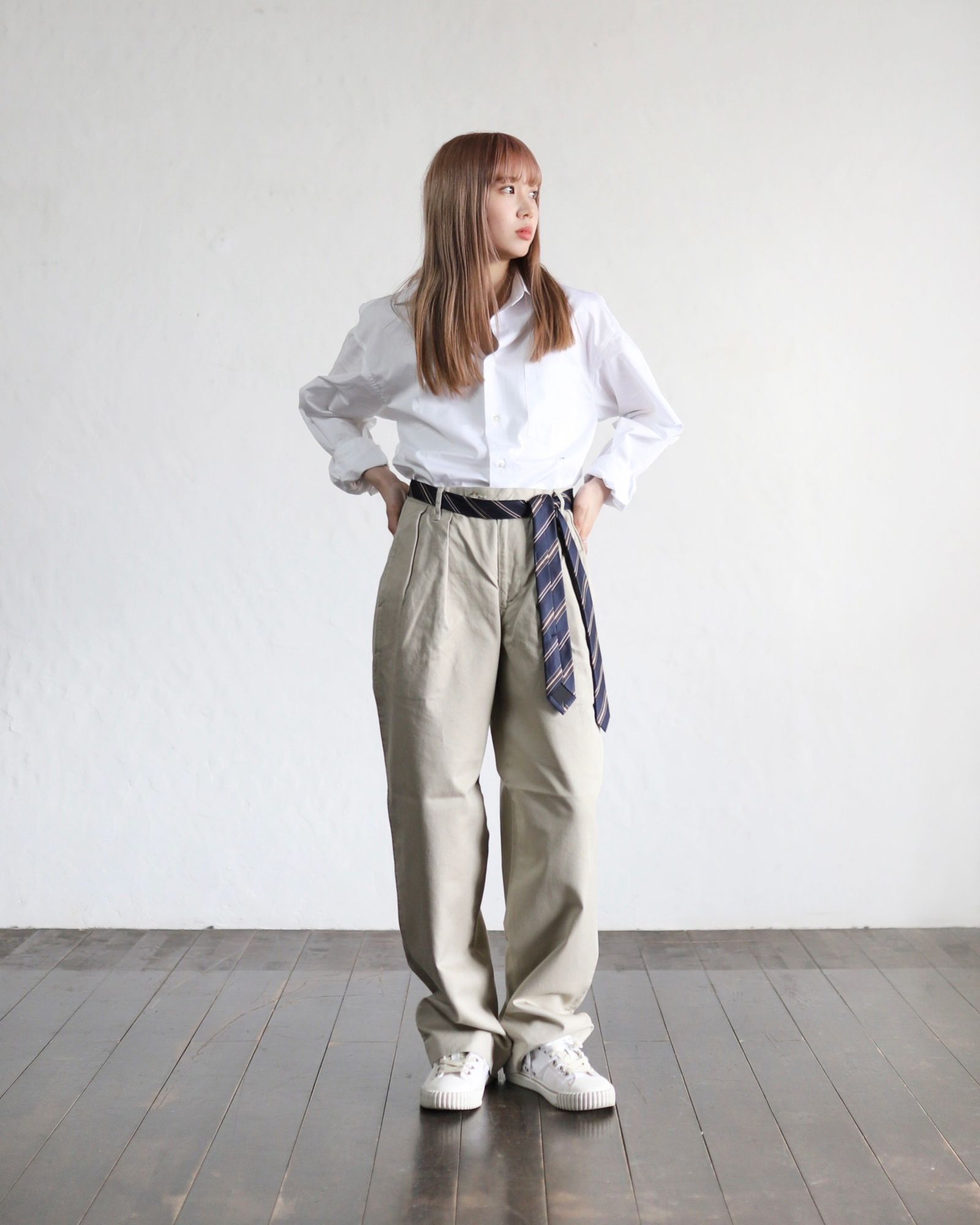 J.B. ATTIRE - J.B.ATTIRE 24SS Paris trouser(JSB-2406)Beige | mark