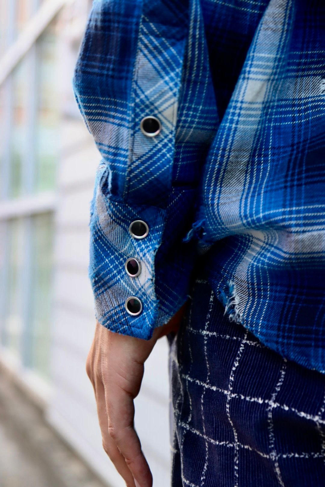 Rafu - RAFUラフ23AW ウエスタンシャツ WESTERN SHIRT(RAFU002)BLUE | mark