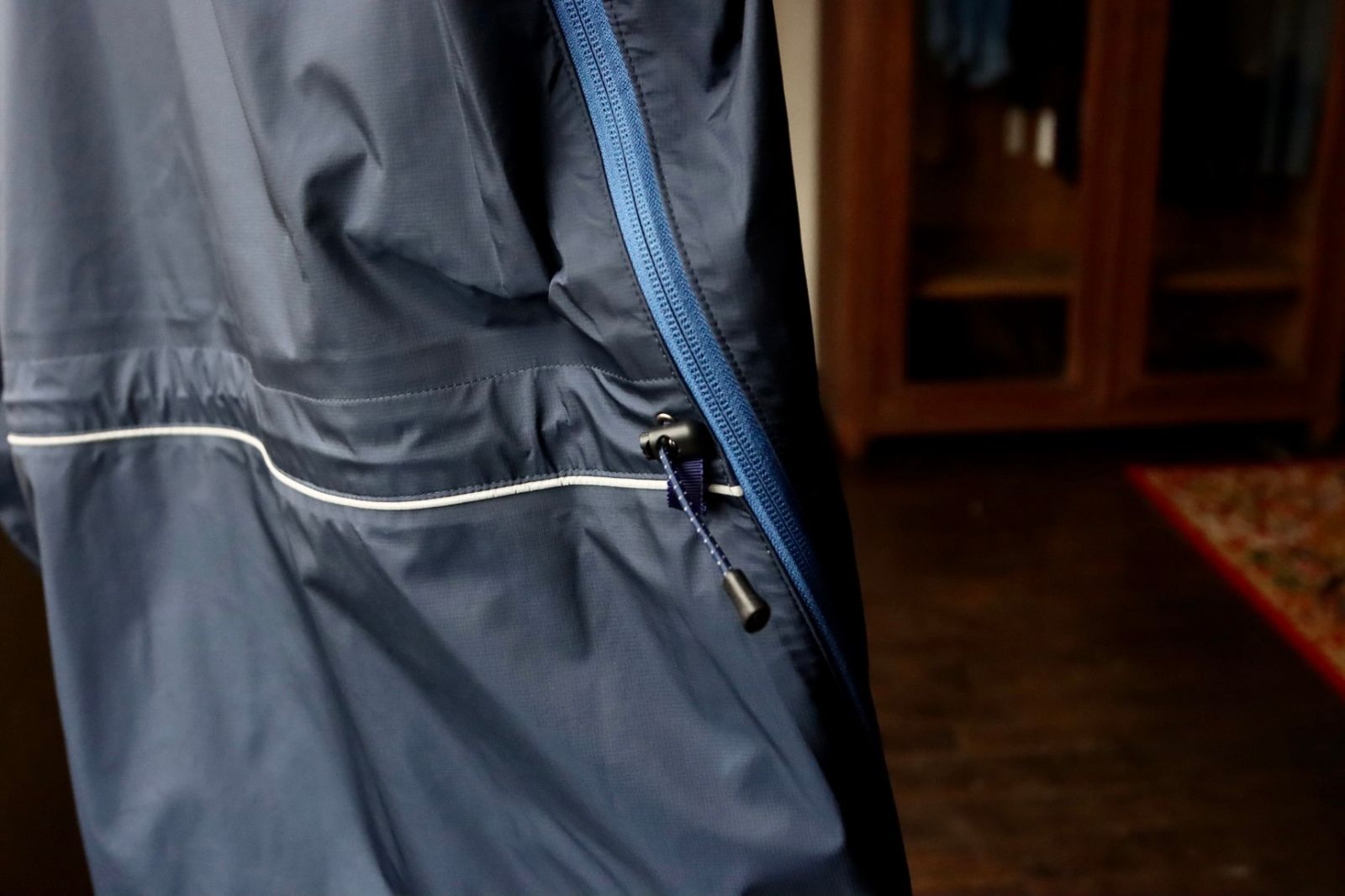 is-ness イズネス24SS 3-LAYER TRANSFORMABLE JACKET(1006SSJK01)NAVY