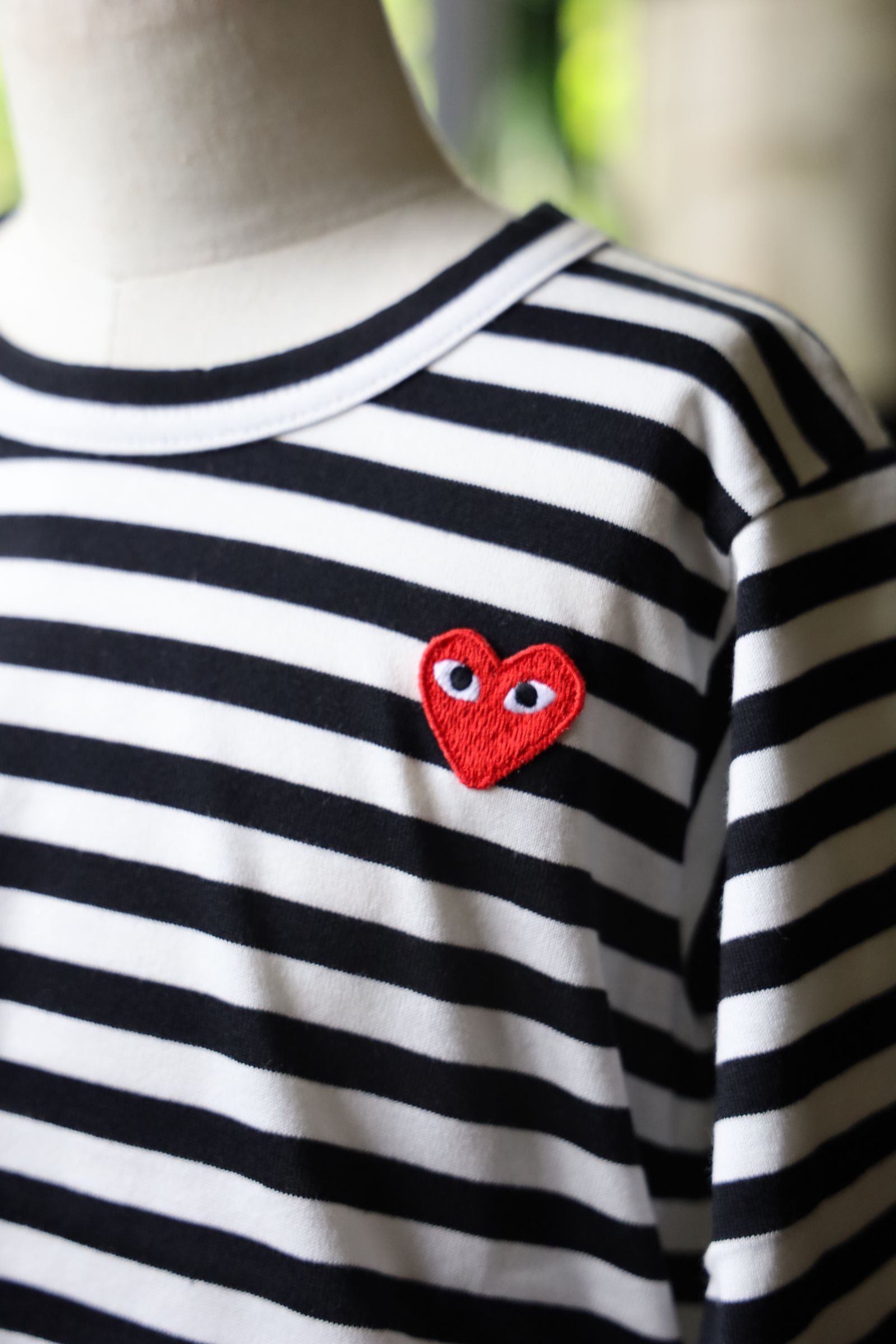 PLAY STRIPED Tシャツ キッズ(AX-T663-100) BLACK *KIDSサイズ