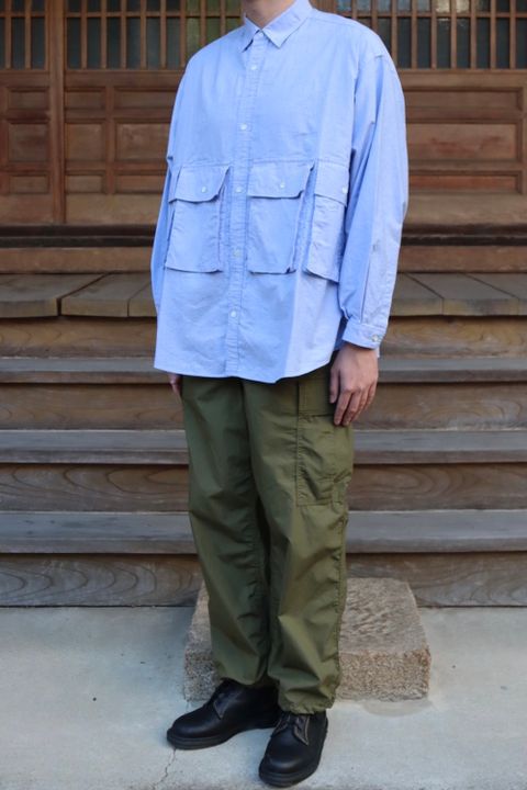 FreshService OXFORD FLAP POCKET L/S SHIRT(FSW-21-SH_66)  style.2021.10.22