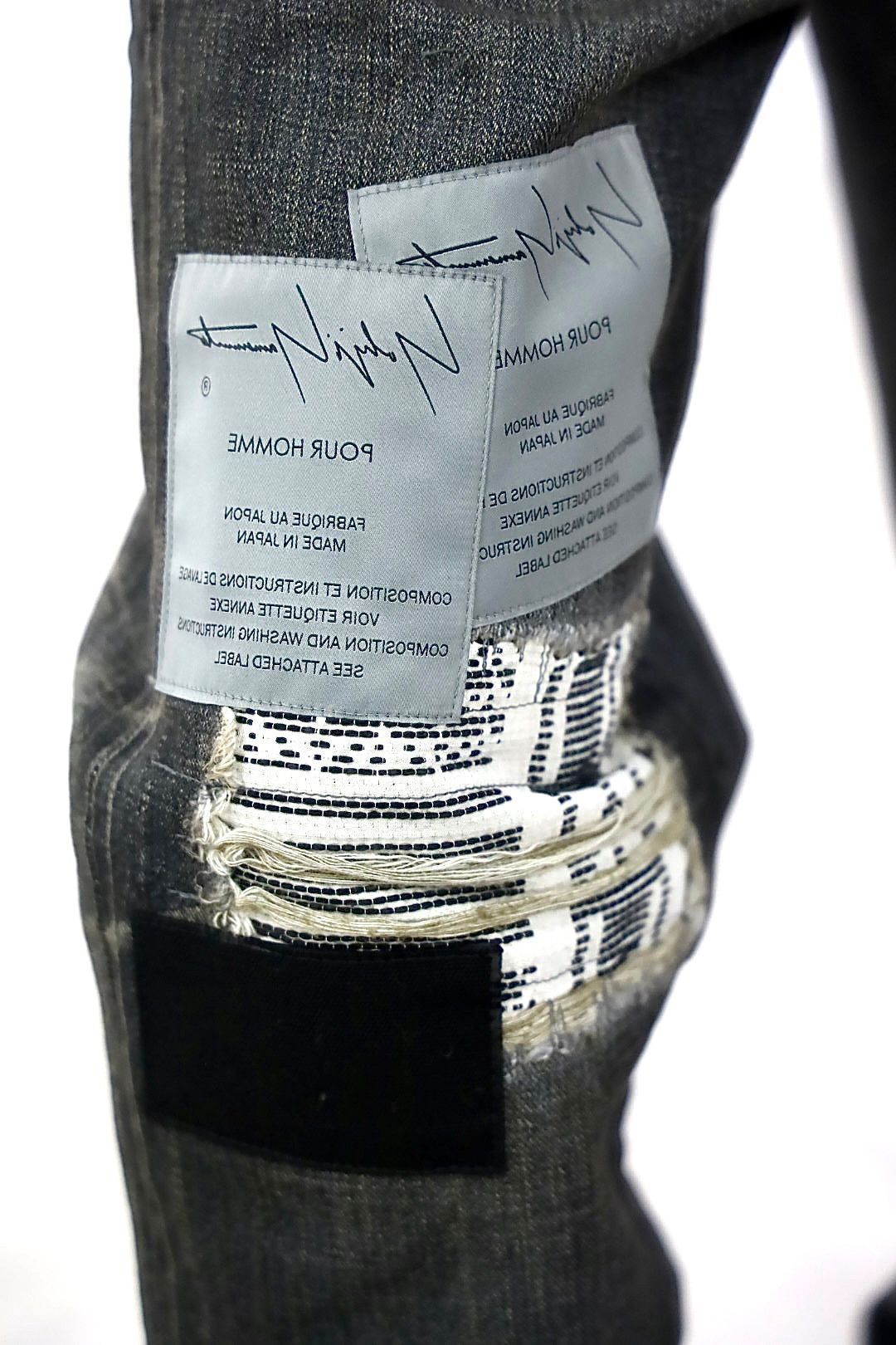 Yohji Yamamoto × NEIGHBORHOOD セルヴィッジデニムパンツ(HK-P94-065-1S26)BLACK☆12月5日(金)発売！