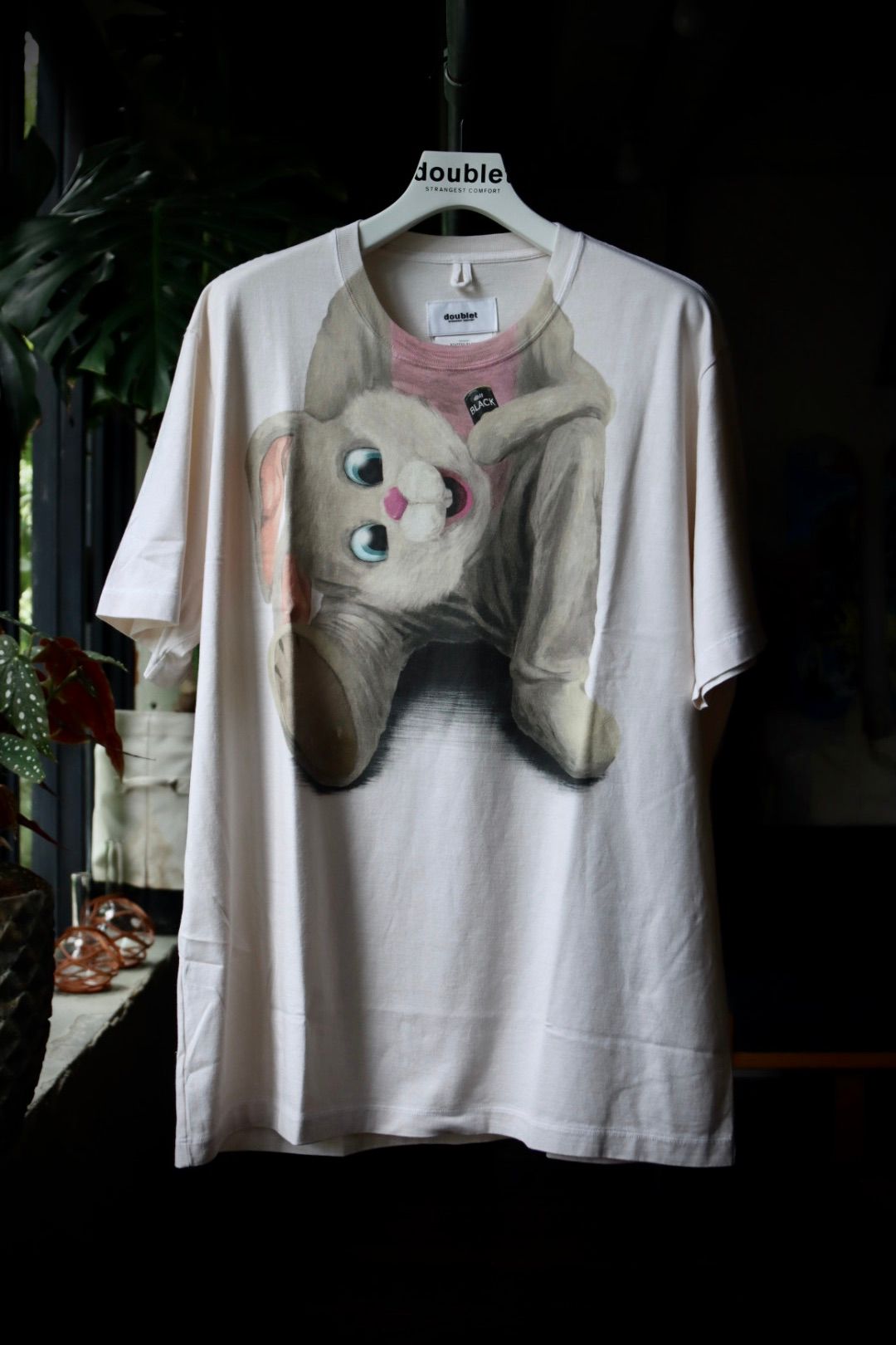 doublet - ダブレット 23AW STUFFED RABBIT DURING T-SHIRT