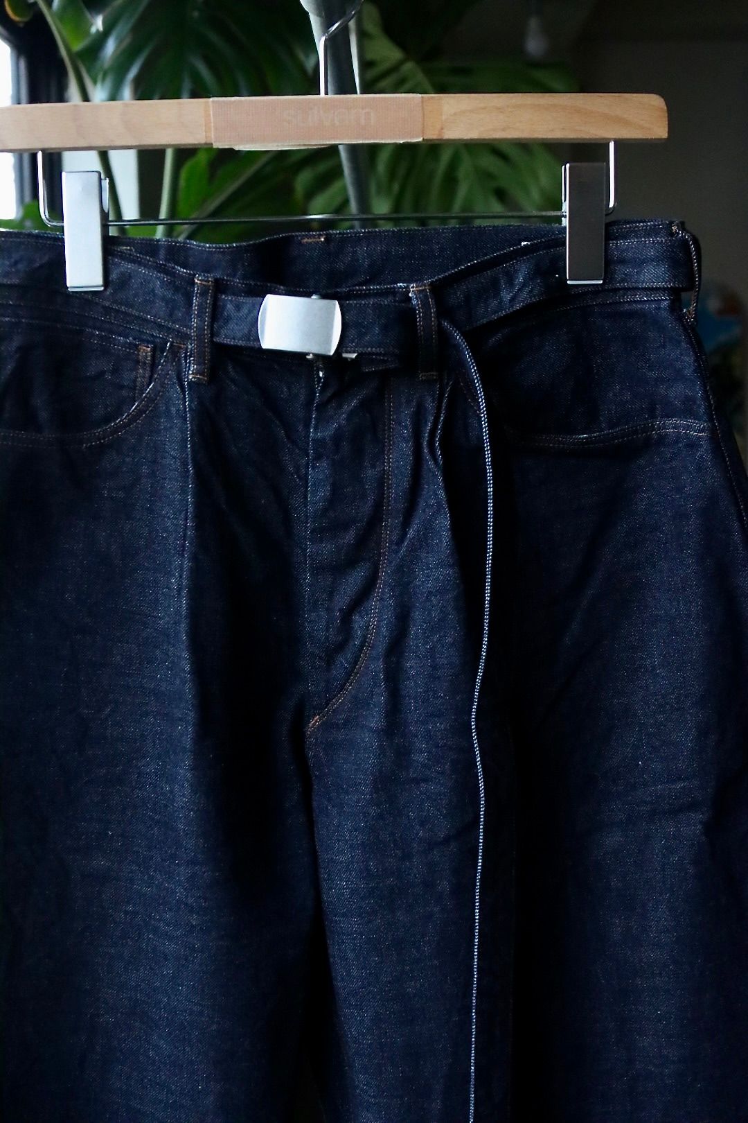 blurhms - ブラームス 23SS デニム 12.9oz Selvage Denim GI-belt