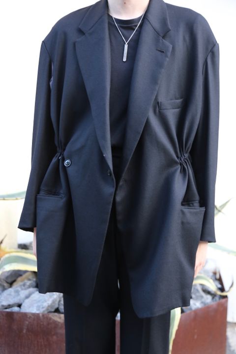 YOKE新作WOOL FLANNEL 11XL JACKET COATスタイル.2020.10.2.