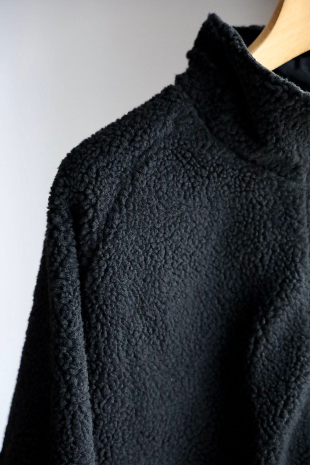 イズネスミュージック 25AW DELAY REVERSIBLE FLEECE JACKET (IMP6_22_MUSIC DELAYJK01)BLACK☆新作発売！