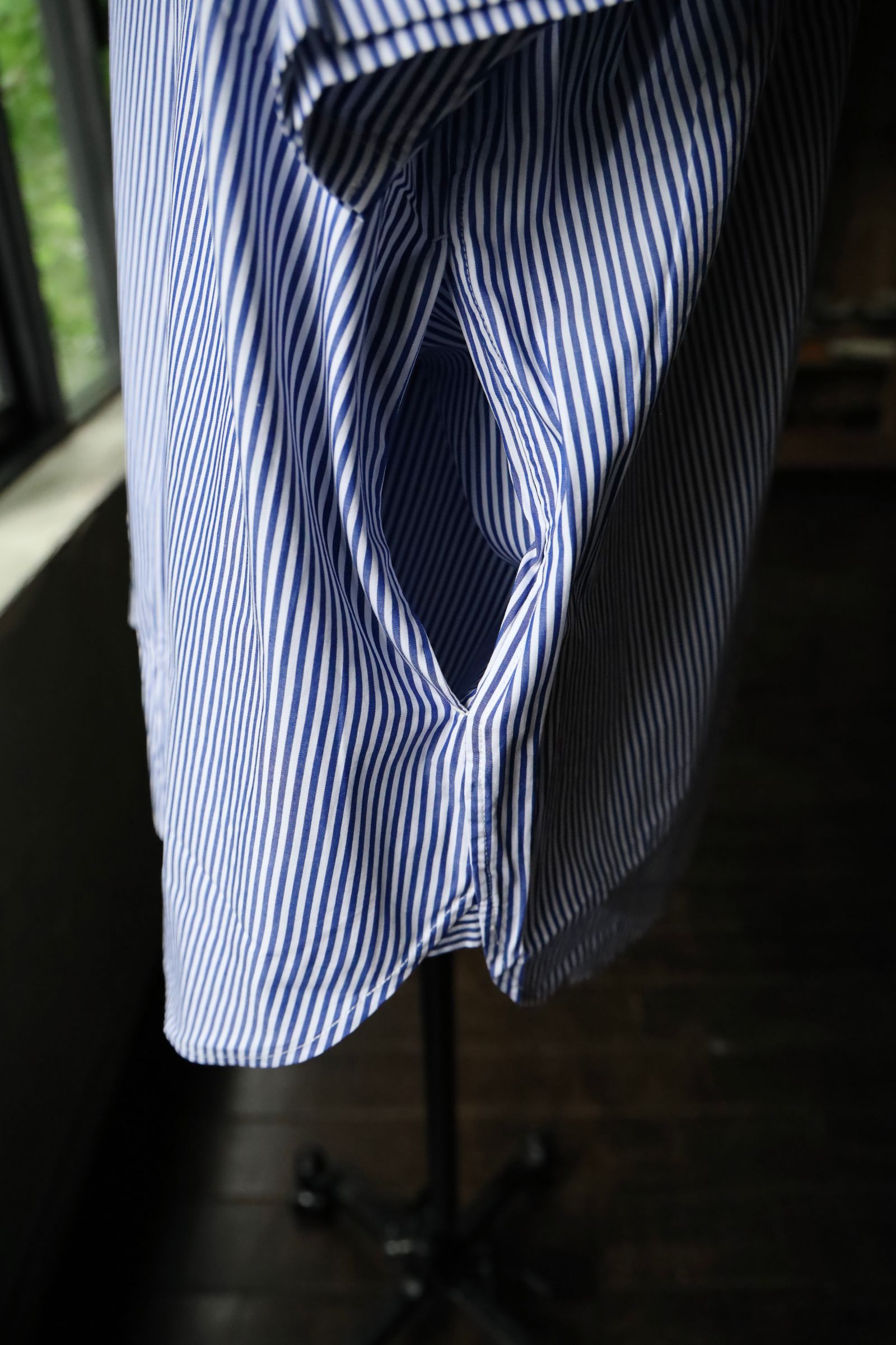 フレッシュサービス  CORPORATE UNIFORM S/S SHIRT(BLUE STRIPE)