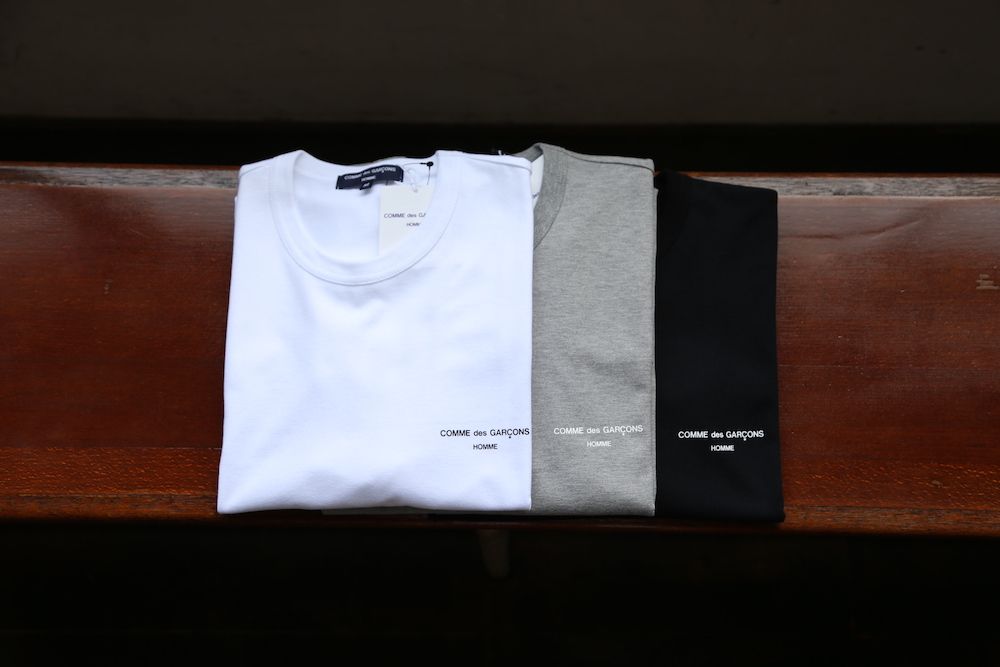 COMME des GARCONS HOMME 「ロゴプリントTシャツ」再入荷！