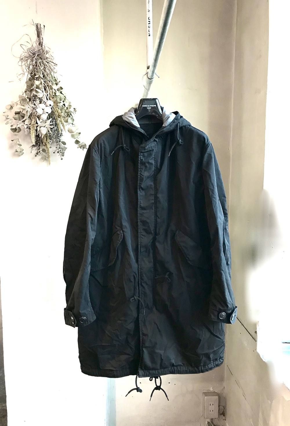 COMME des GARCONS HOMME エステルツイルモッズコート入荷しました