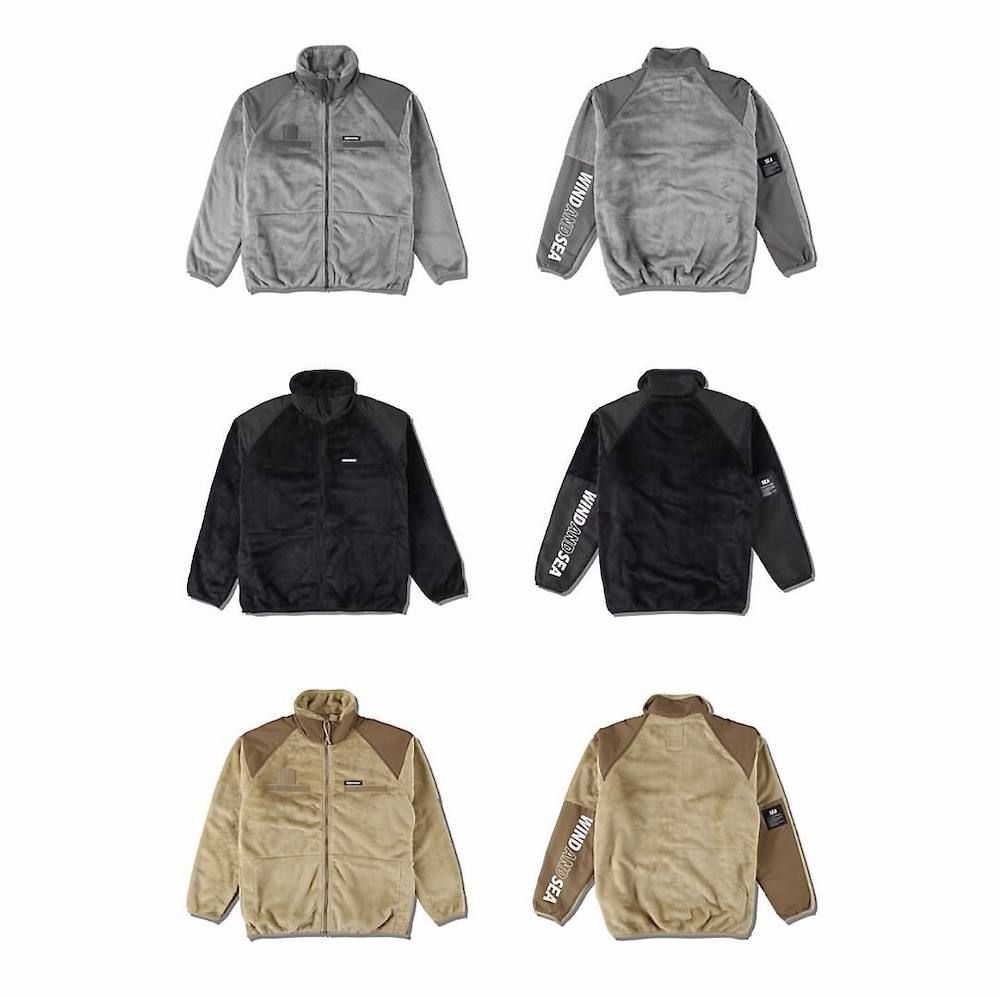 WIND AND SEA 新作 「WDS MILITARY FLEECE JACKET」11月23日土曜日発売 ...