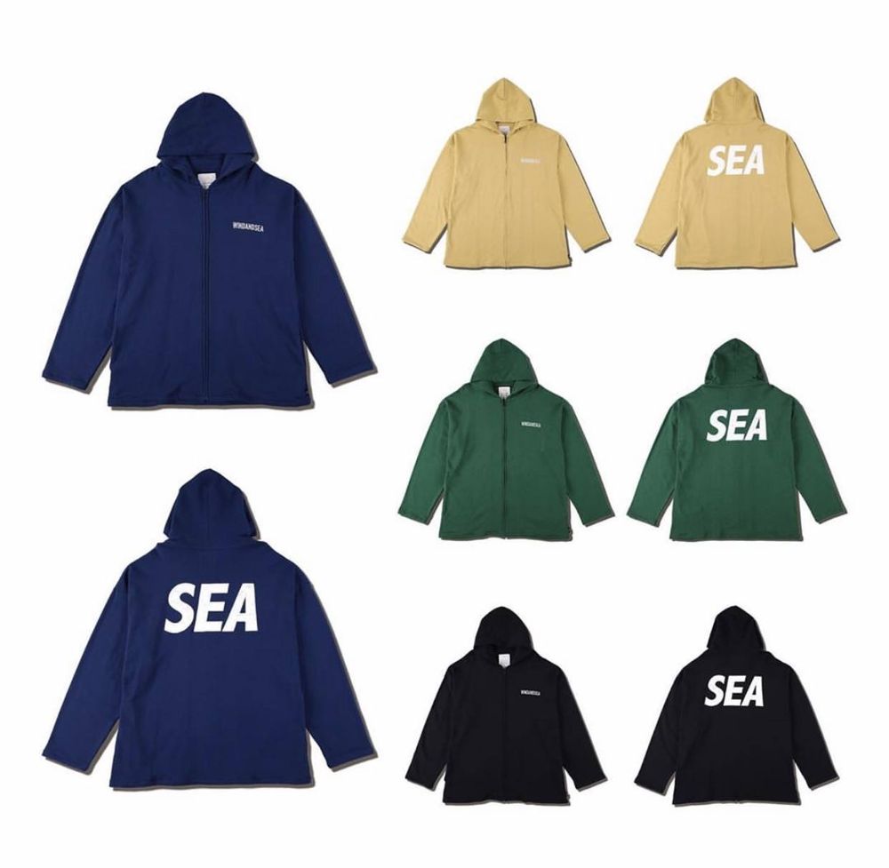 WIND AND SEA 5TH COLLECTION 11月9日土曜日発売 markリリースアイテム”SEA BIG ZIP HOODIE”