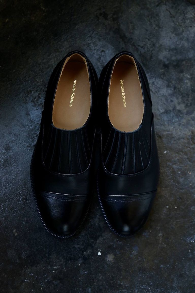 Hender Scheme front gore"BLACK"