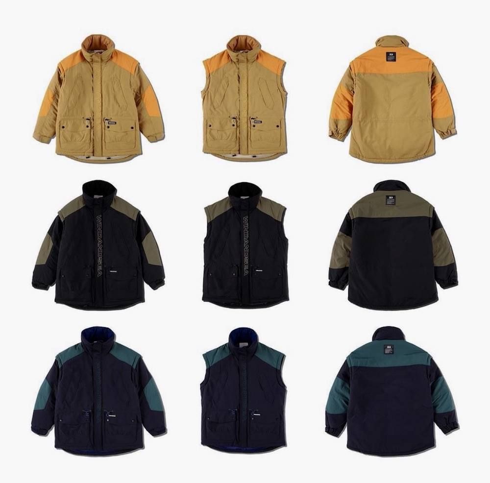 WIND AND SEA 「DETACHABLE BLOUSON」　12月14日土曜日発売