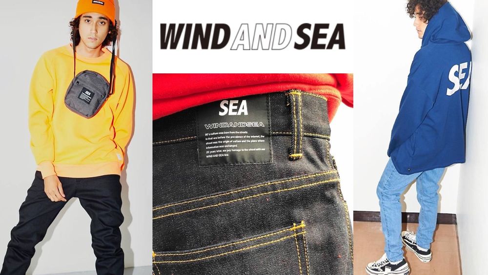WIND AND SEA 「SKINNY DENIM」2月1日土曜日発売
